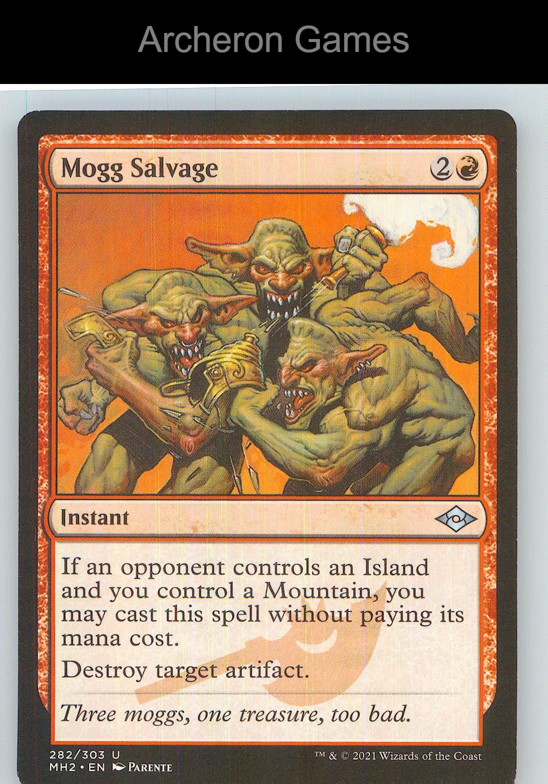 Mogg Salvage MH2 282 UC MTG Card NM/EX+
