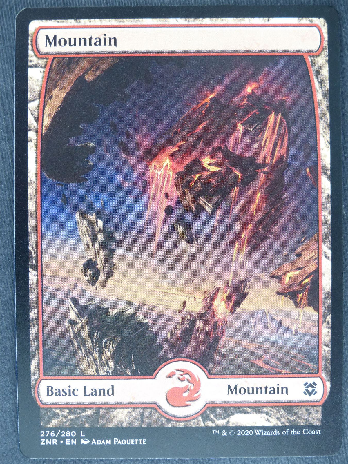 Mountain 276/280 Full Art Mint - Mtg Magic Cards #29
