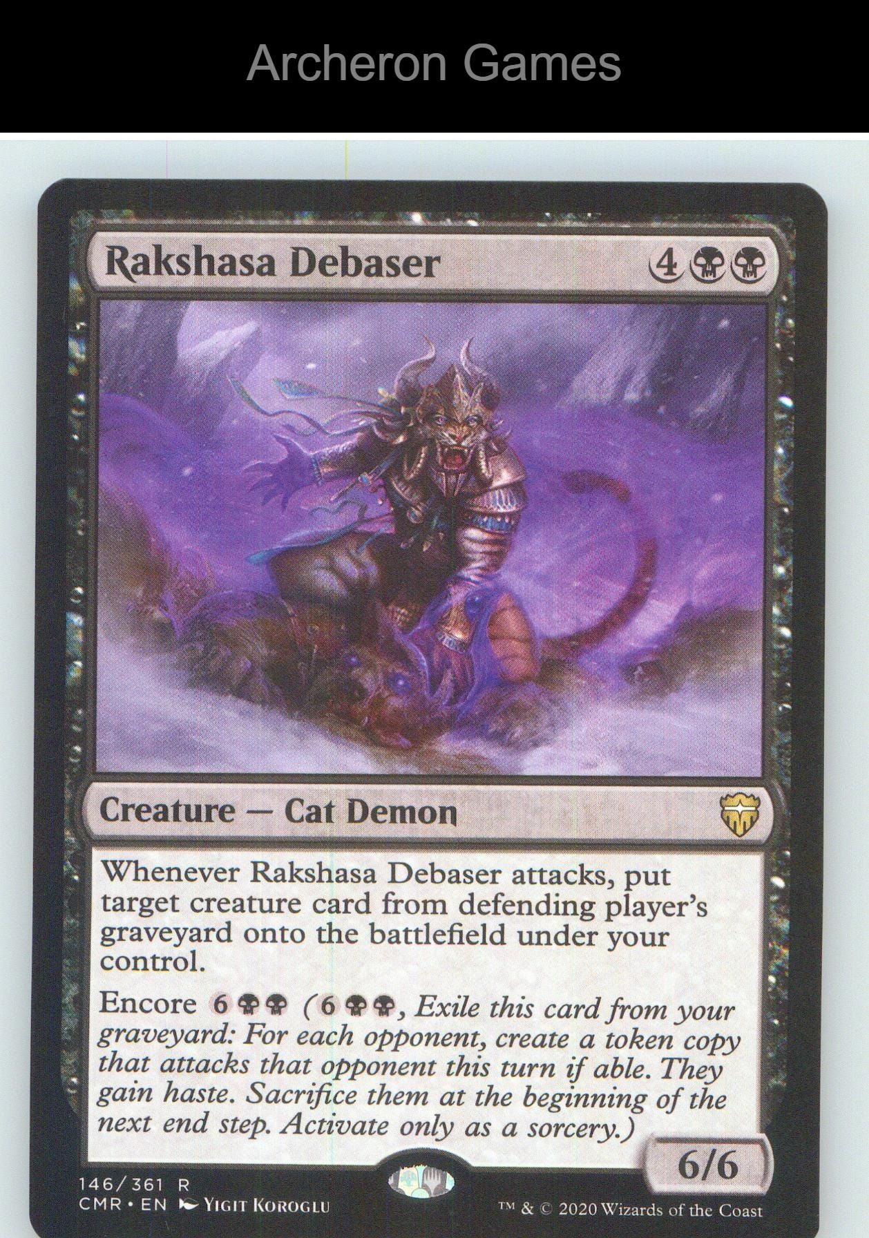 Rakshasa Debaser CMR 146 R MTG Card NM/EX+