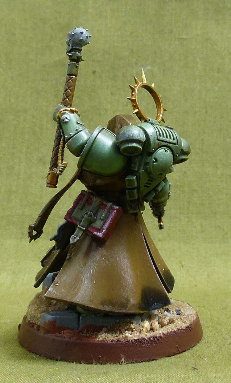Chaplain painted - Space Marines - Warhammer 40K #2QR