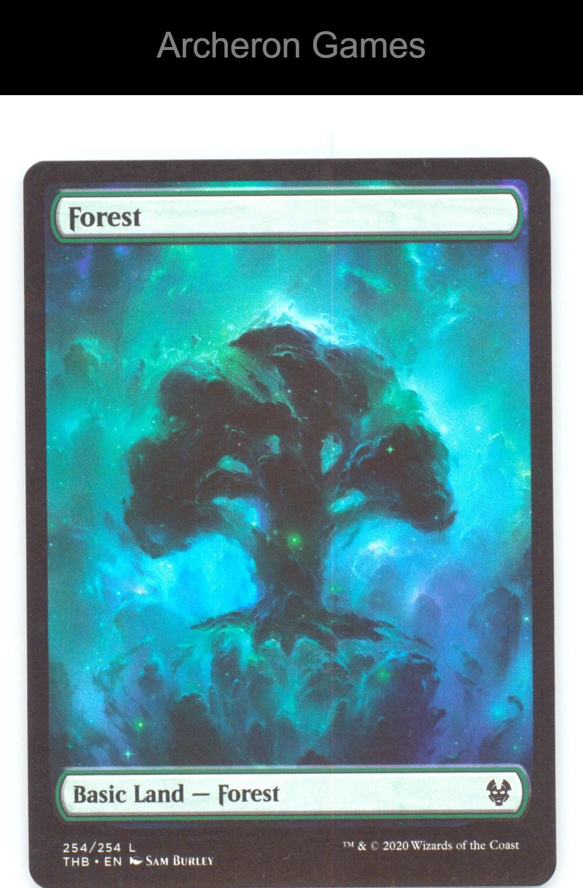 Forest THB 254 Land MTG Card Theros Beyond Death