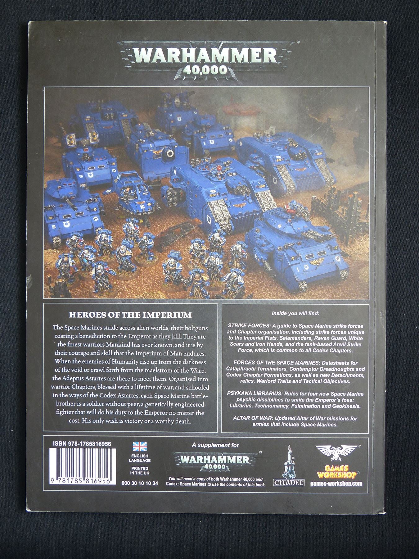 Codex Supplement: Angels of Death - Warhammer 40K Softback #1Z6