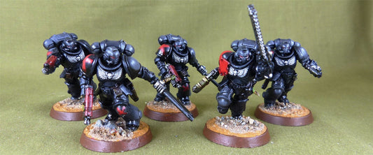 Death company Intercessors - Space Marines - Painted - Warhammer AoS 40k #GO