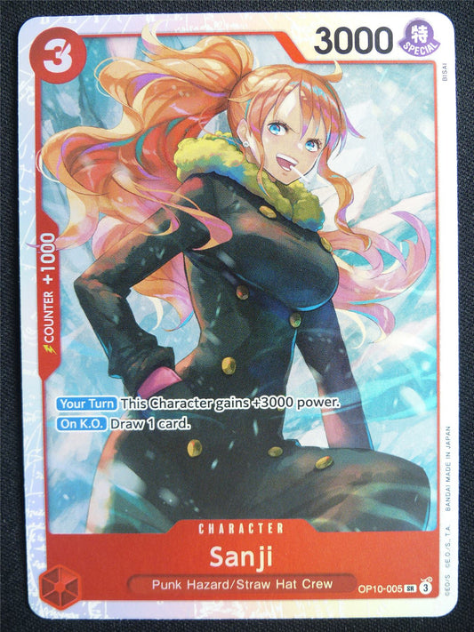 Sanji OP10-005 SR Foil - One Piece Card #5Q6