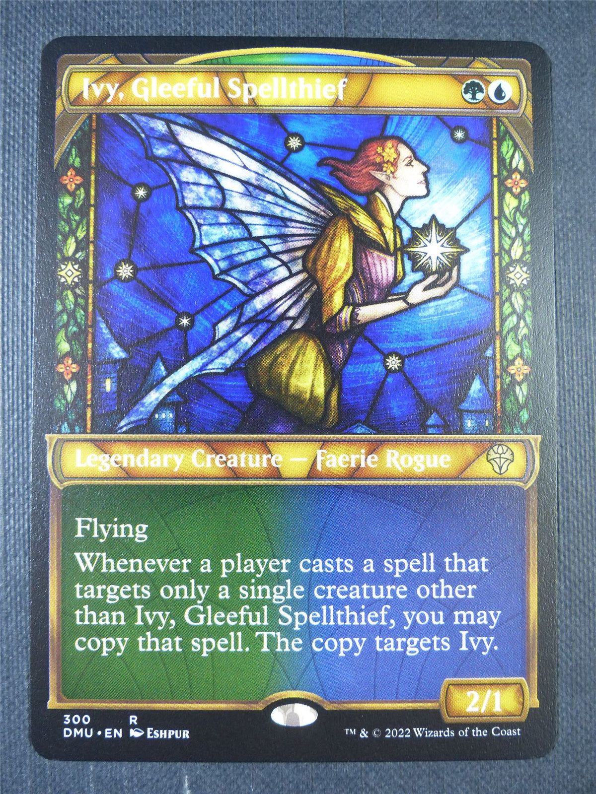 Ivy Gleeful Spellthief Showcase - Dominaria United Mtg Card #7ES