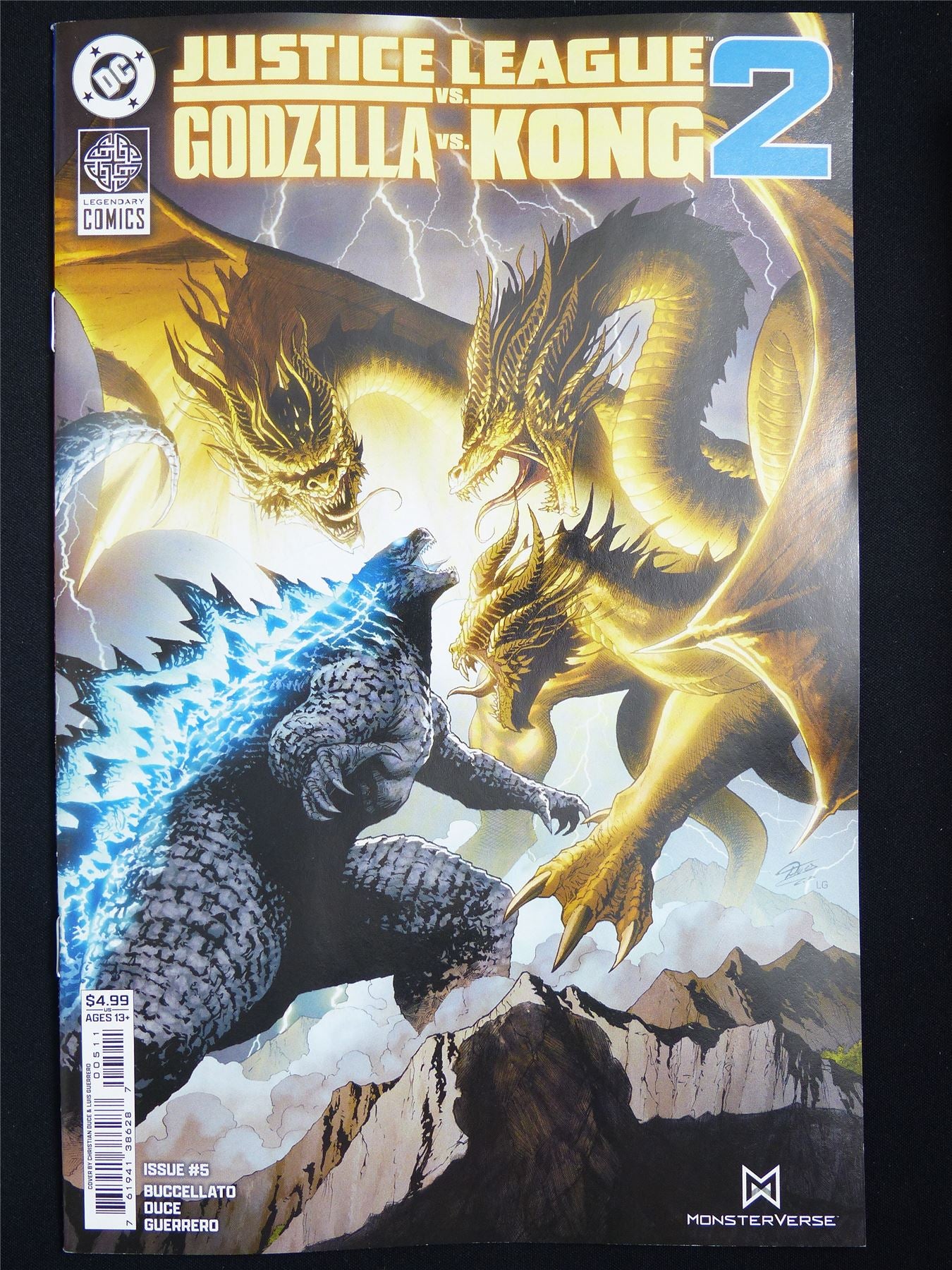 JUSTICE League vs Godzilla vs Kong #5 - Jan 2026 DC Comic #6O2