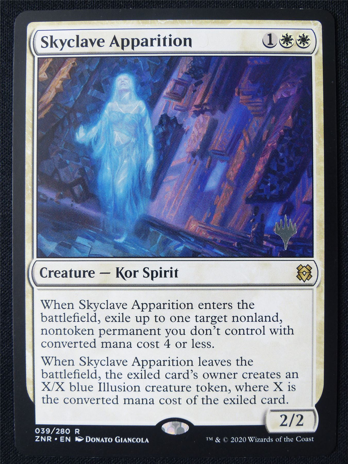 Skyclave Apparition Promo stamped - ZNR - Mtg Card #1QO