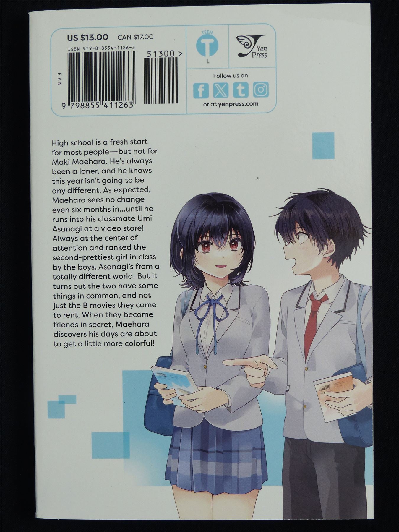 I Made Friends with the 2nd Prettiest Girl in My Class Volume 1 - Yen Press Manga #2KR
