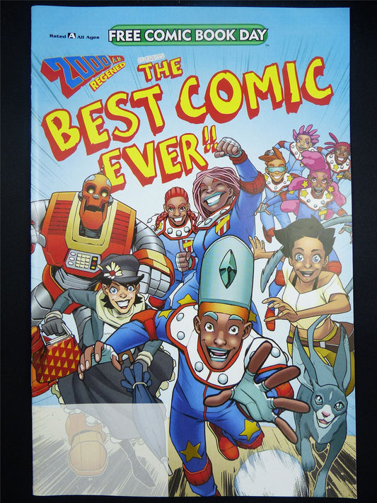 2000 AD Regened The best Comic Ever! #1 - 2000AD Comic #1MI