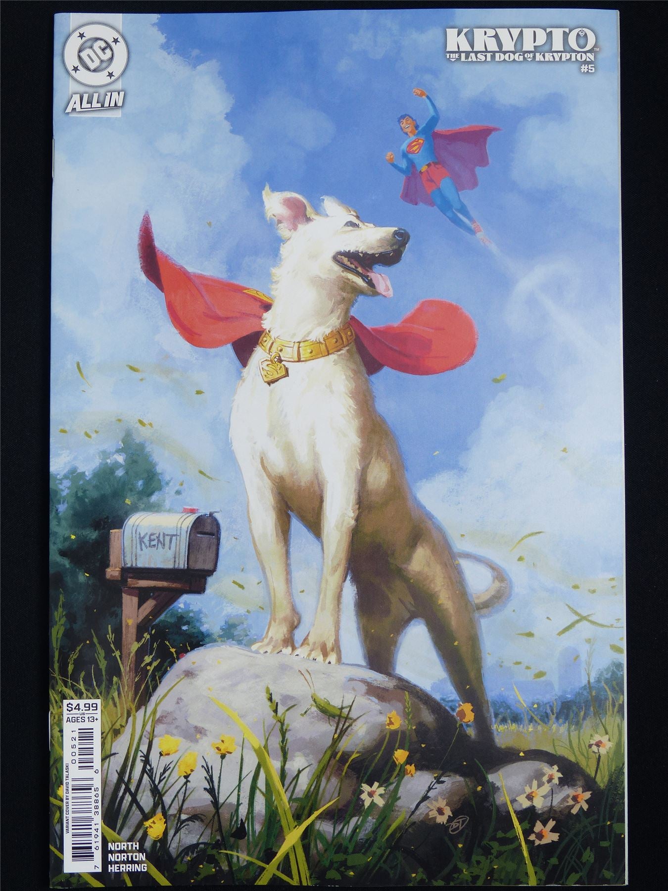 KRYPTO The Last Dog of Krypton #5 - DC Comic #5GS