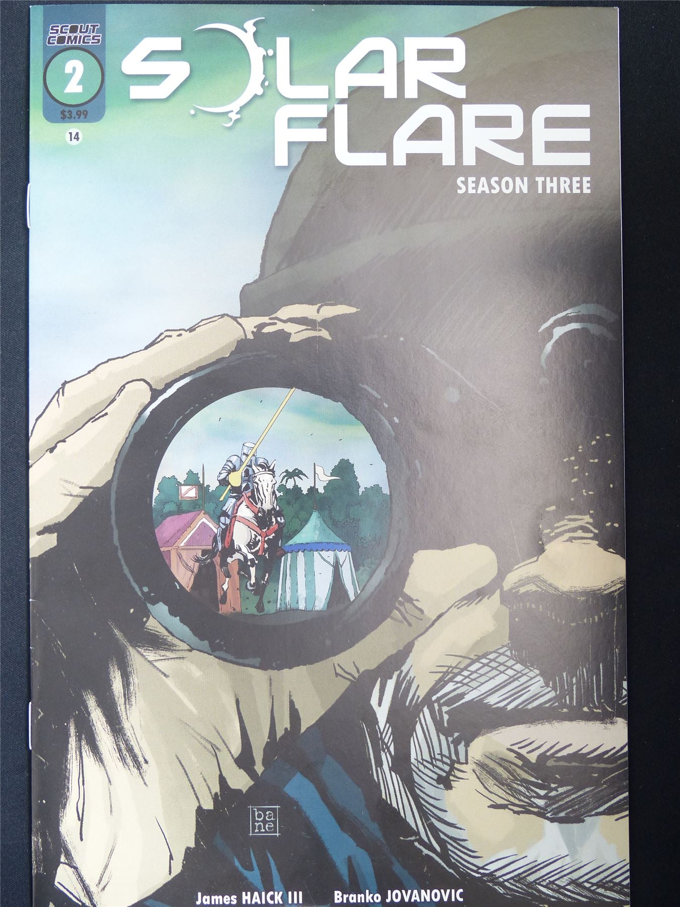 SOLAR Flare season three #2 - Scout Comic #S4