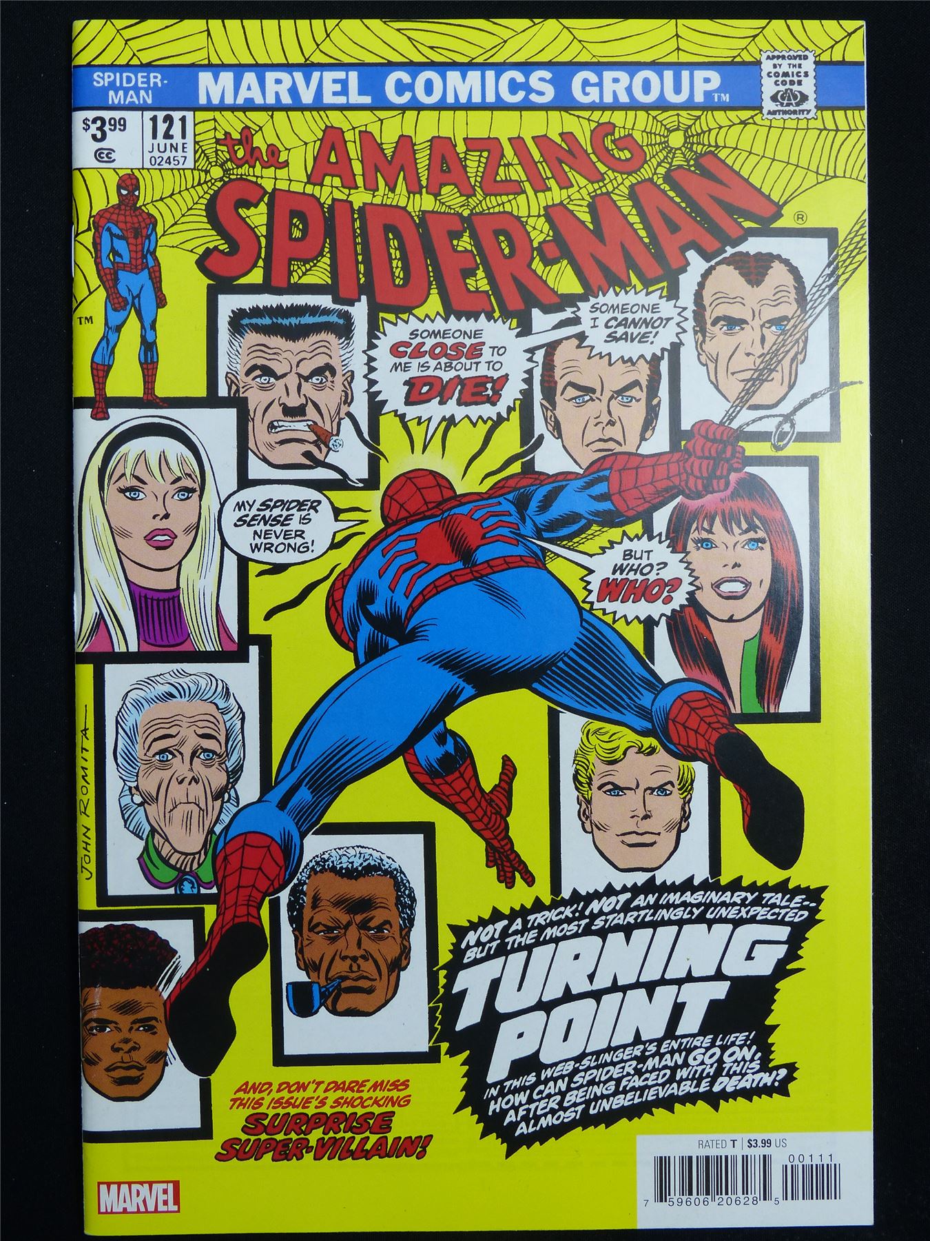 The Amazing SPIDER-MAN #121 Facsimile Edition - Marvel Comic #3OE