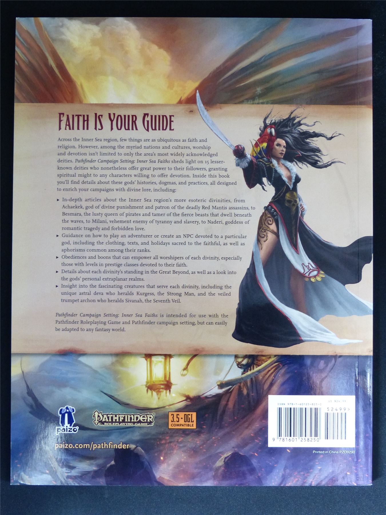 Pathfinder: Inner Sea Faiths - Roleplay Softback #47H