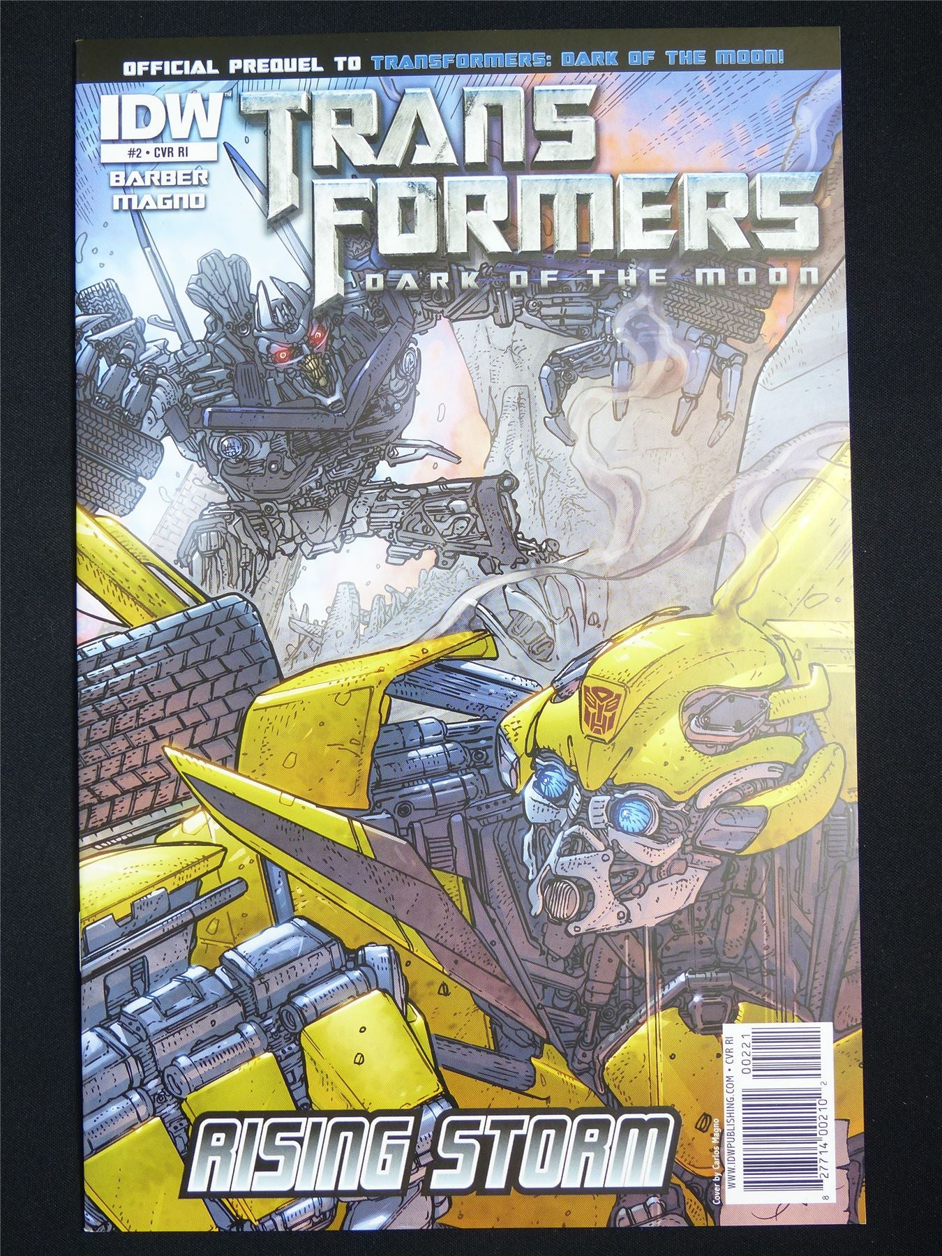 TRANSFORMERS Dark of the Moon #2 - IDW Comic #630