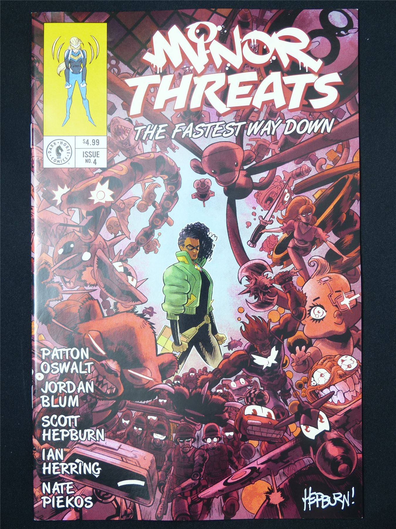 MINOR Threats The Fastedt Way Down #4 - B&B Jul 2024 Dark Horse Comic #3UQ