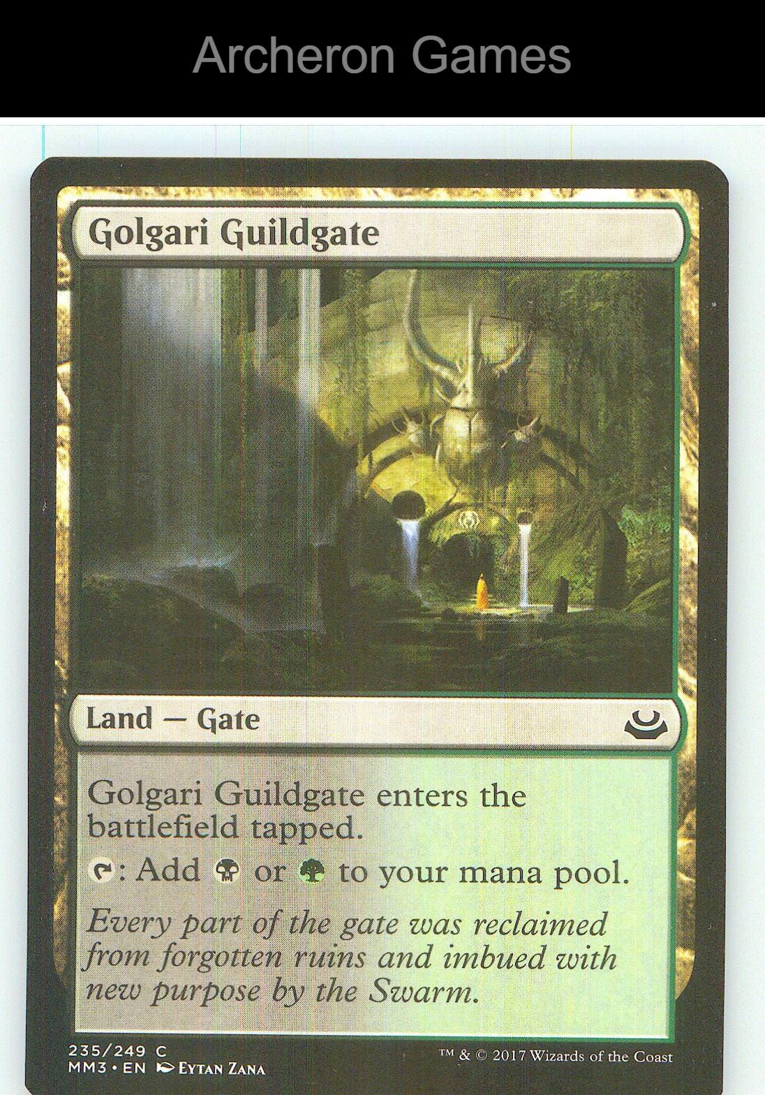 Golgari Guildgate MM3 235 C MTG Card NM/EX+