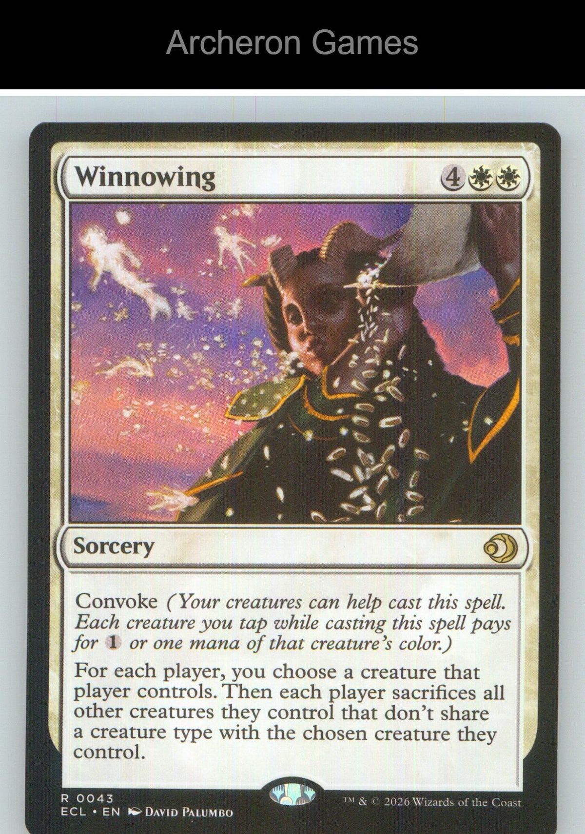 Winnowing ECL 43 R MTG Card NM/EX+