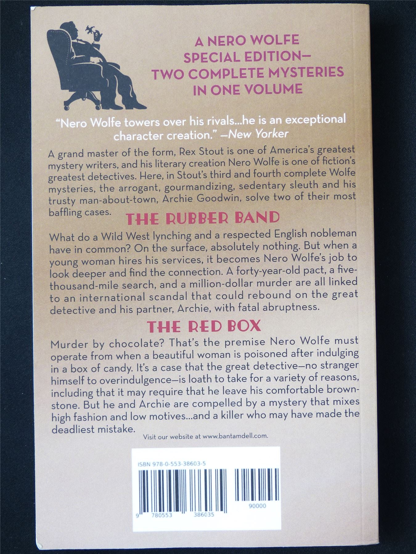 Rexstout: The Rubber Band: The Red Box - Novel Softback #399