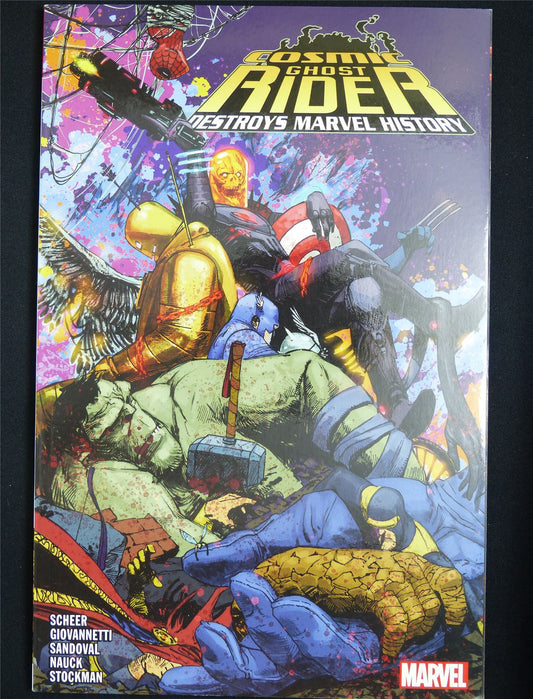 Cosmic Ghost Rider Destroys Marvel History - Marvel Graphic Softback #4VT