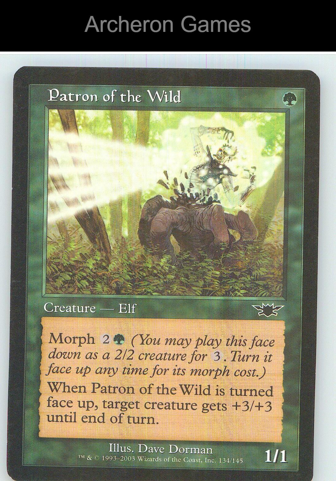 Patron of the Wild LGN 134 C MTG Card NM/EX+