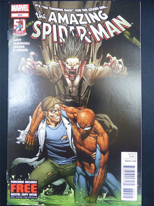 The Amazing SPIDER-MAN #689 - Marvel Comic #4UX