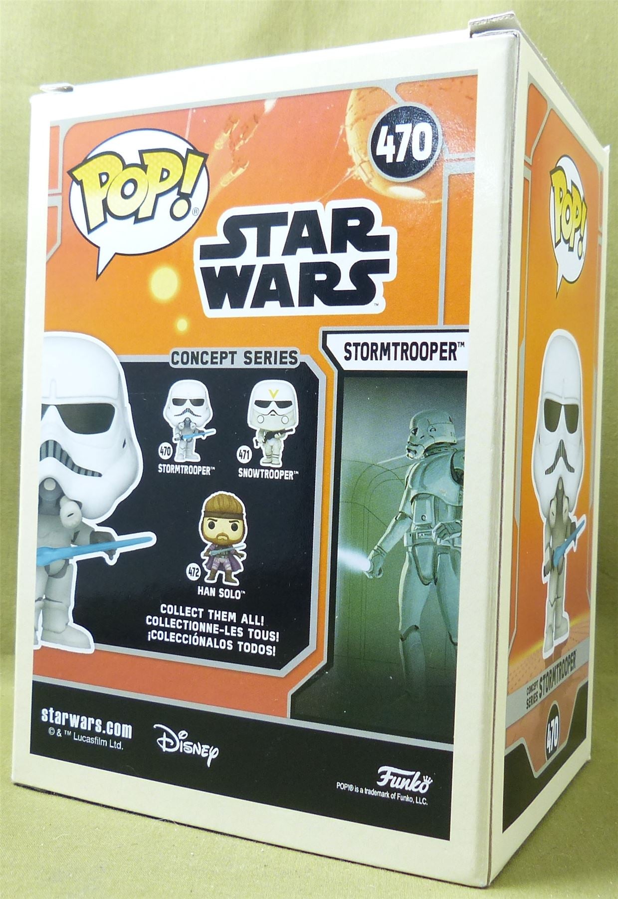 Concept Series Stormtrooper 470 - Star Wars - Funko Pop! Figure #6BK