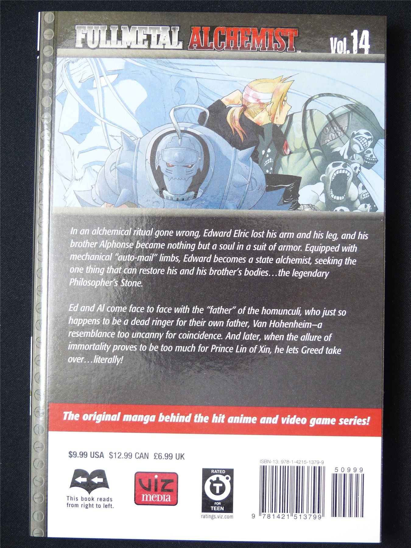 Full Metal Alchemist Volume 14 - Viz Media Manga #1AE