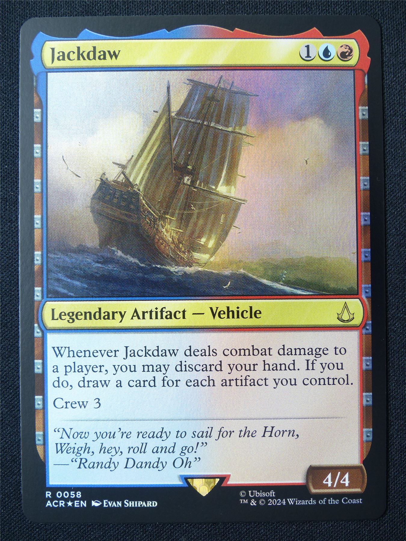 how much does a mtg card weigh Jackdaw Foil - ACR