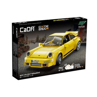 RUF CTR 2017 Yellowbird - 222 pcs 1:20 Cars 200 - 300 Pieces - CaDA #3W