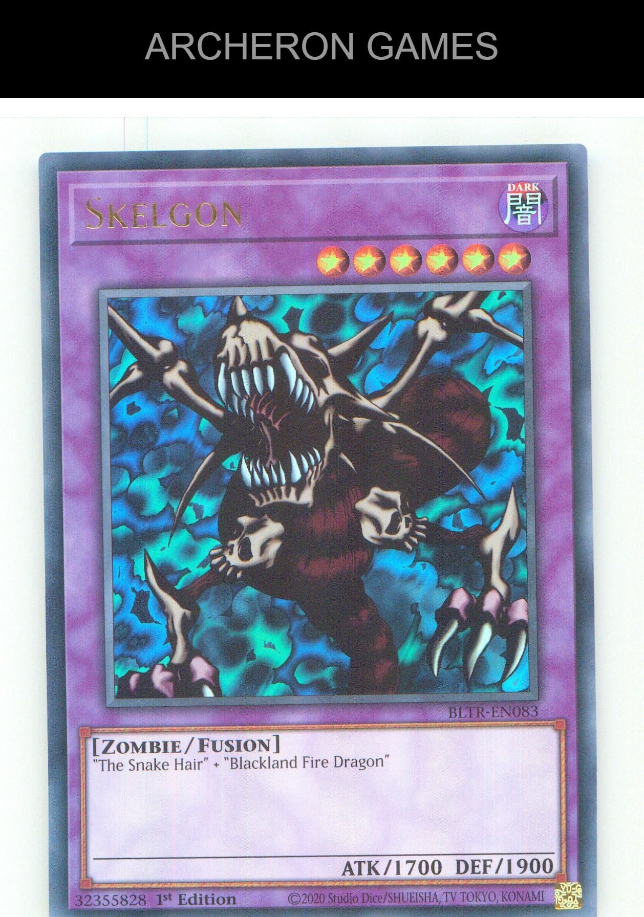 Skelgon UR YUGIOH Card 1st Edition