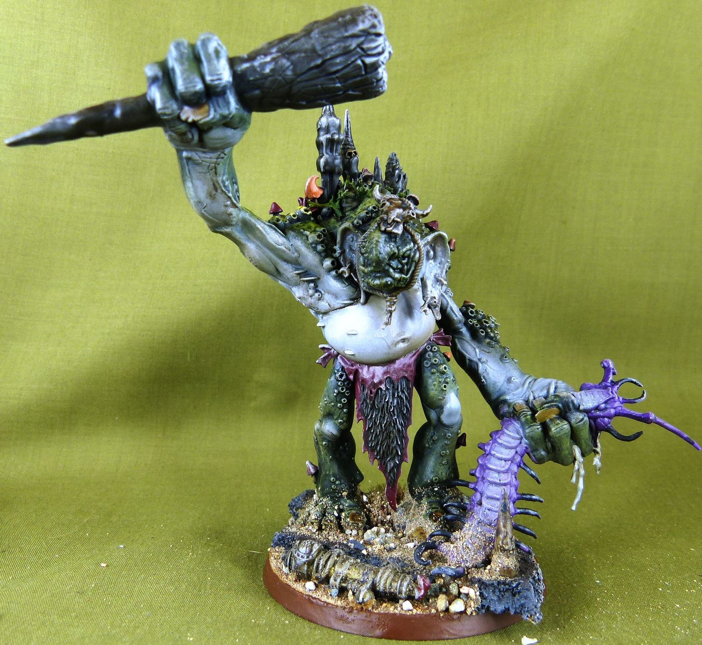 Dankhold Troggboss - Gloomspite gitz - Painted - Warhammer AoS 40k #PD