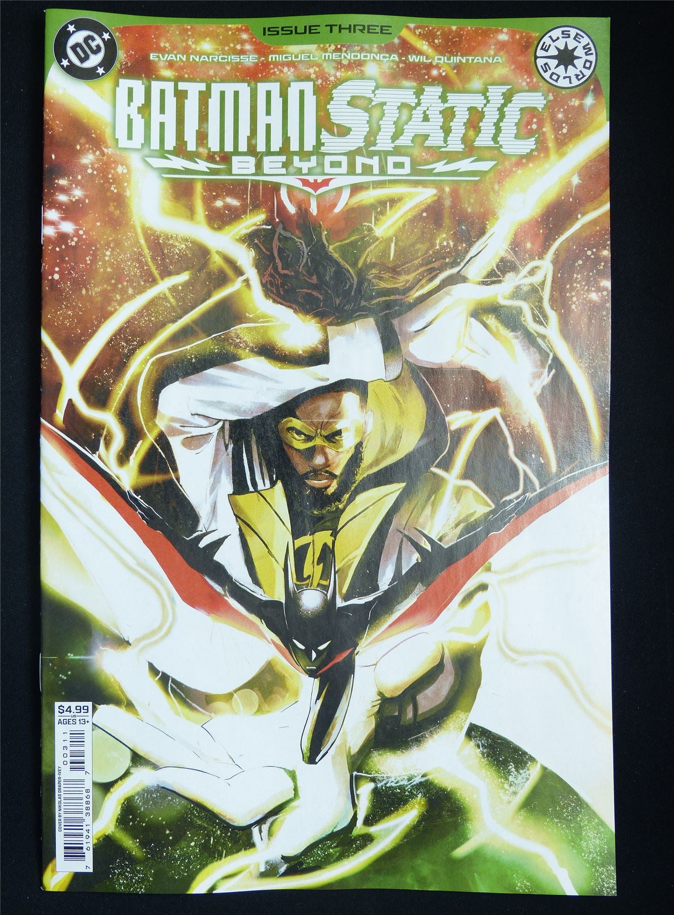 BATMAN Static Beyond #3 - B&B Apr 2026 DC Comic #1VP