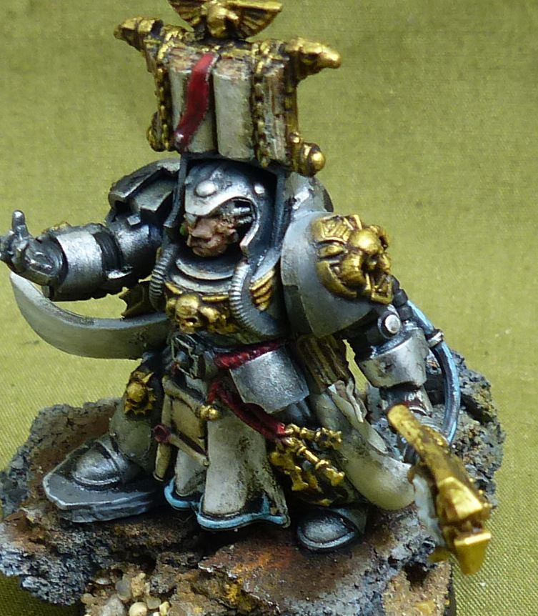 Librarian in Terminator Armour painted - Grey Knights - Warhammer 40K #5BP