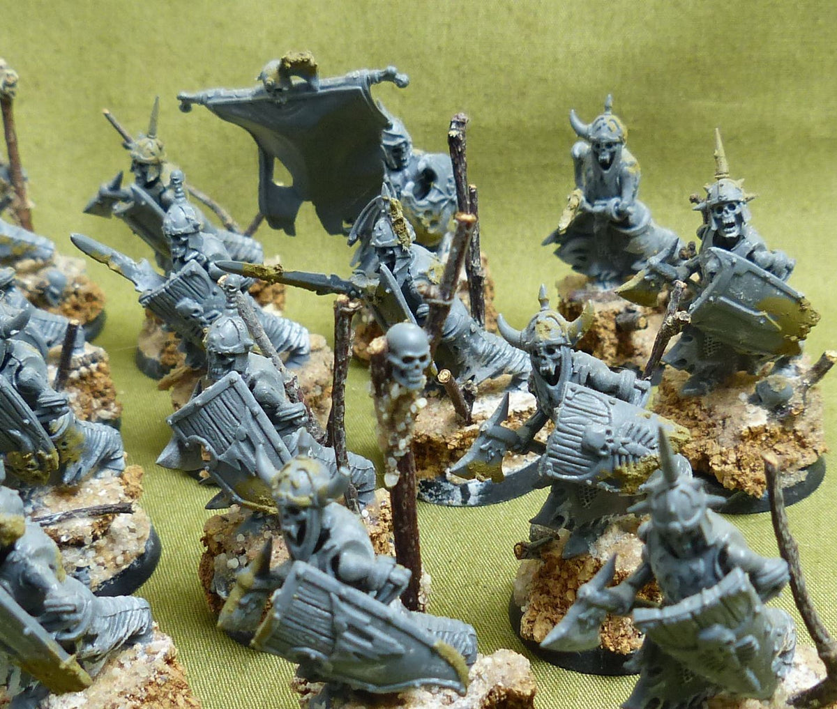 Old Deathrattle Skeletons - Soulblight Gravelords - Warhammer AoS #HG
