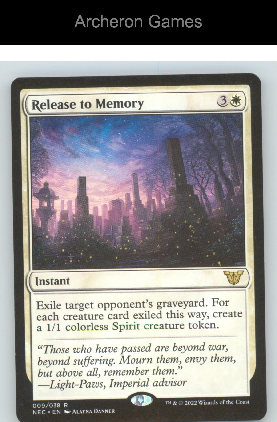 Release to Memory NEC 9 R MTG Card NM/EX+