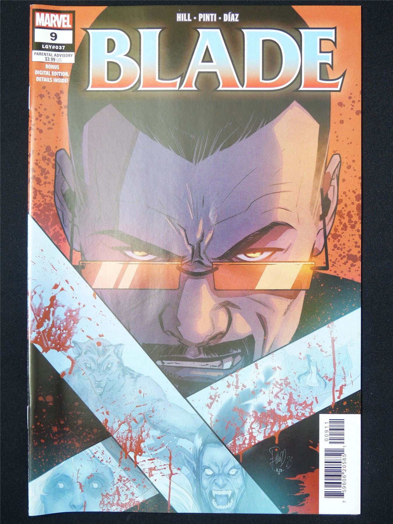 BLADE #9 - B&B Marvel Comic #8LA