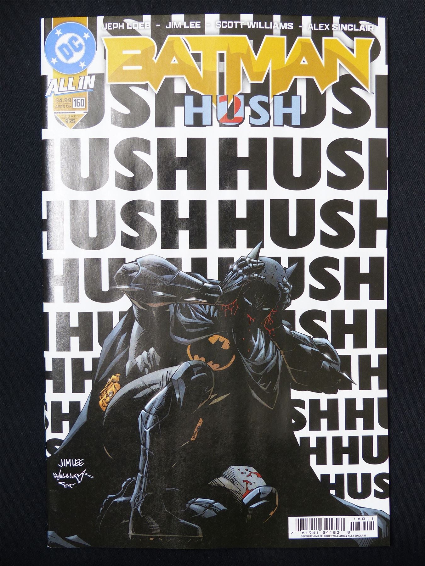 BATMAN #160 Hush - Jul 2025 DC Comic #TA