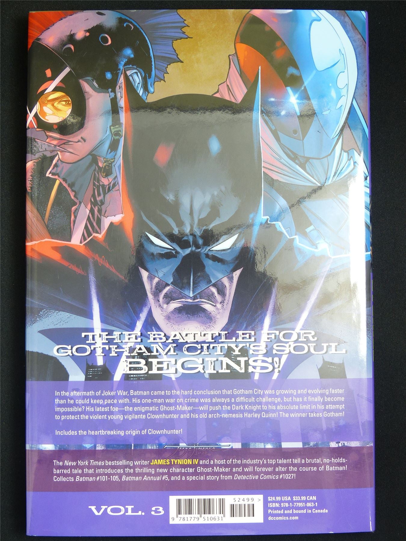 Batman volume 3: Ghost Stories - DC Graphic Hardback #XR