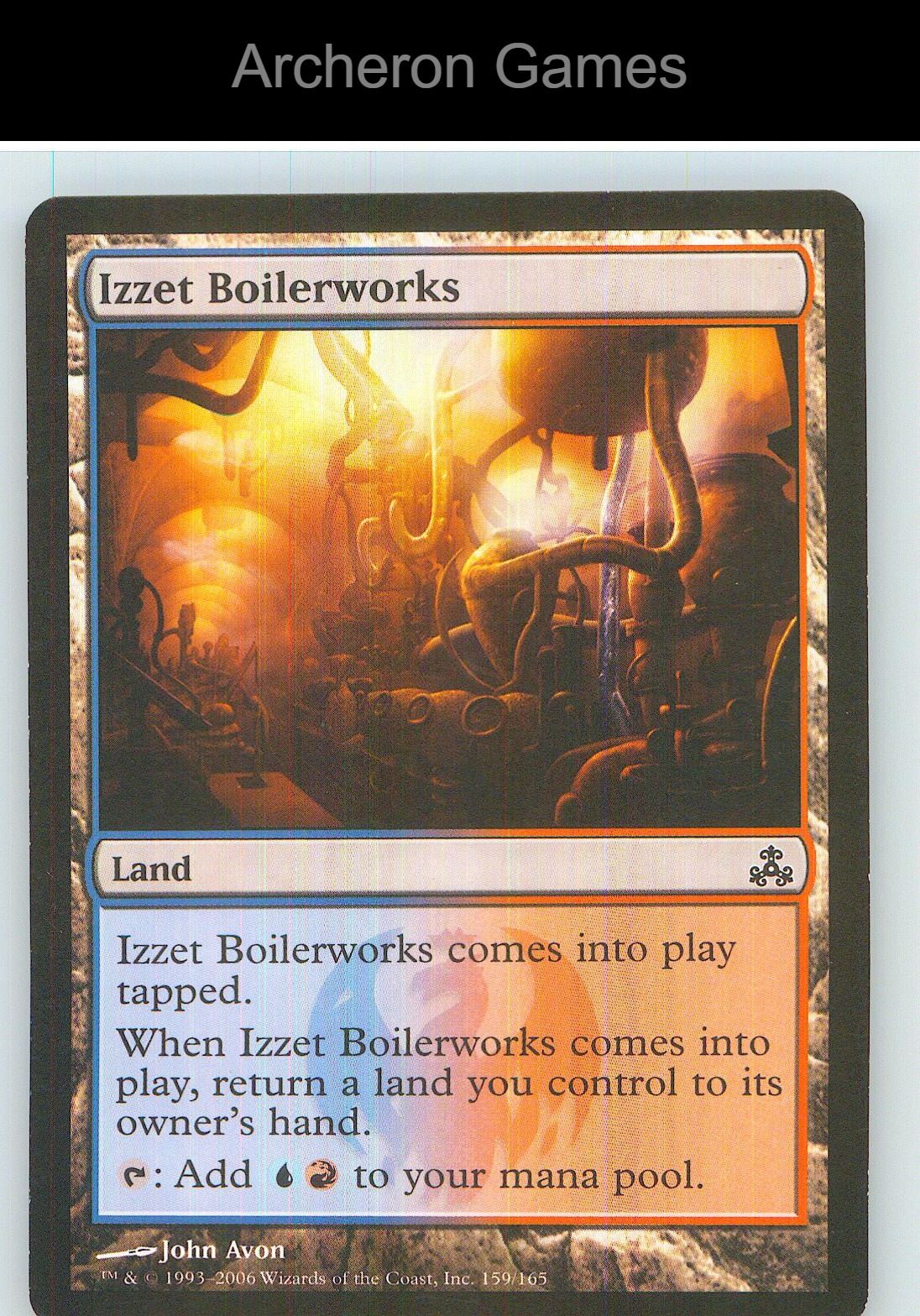 Izzet Boilerworks GPT 159 C MTG Card NM/EX+
