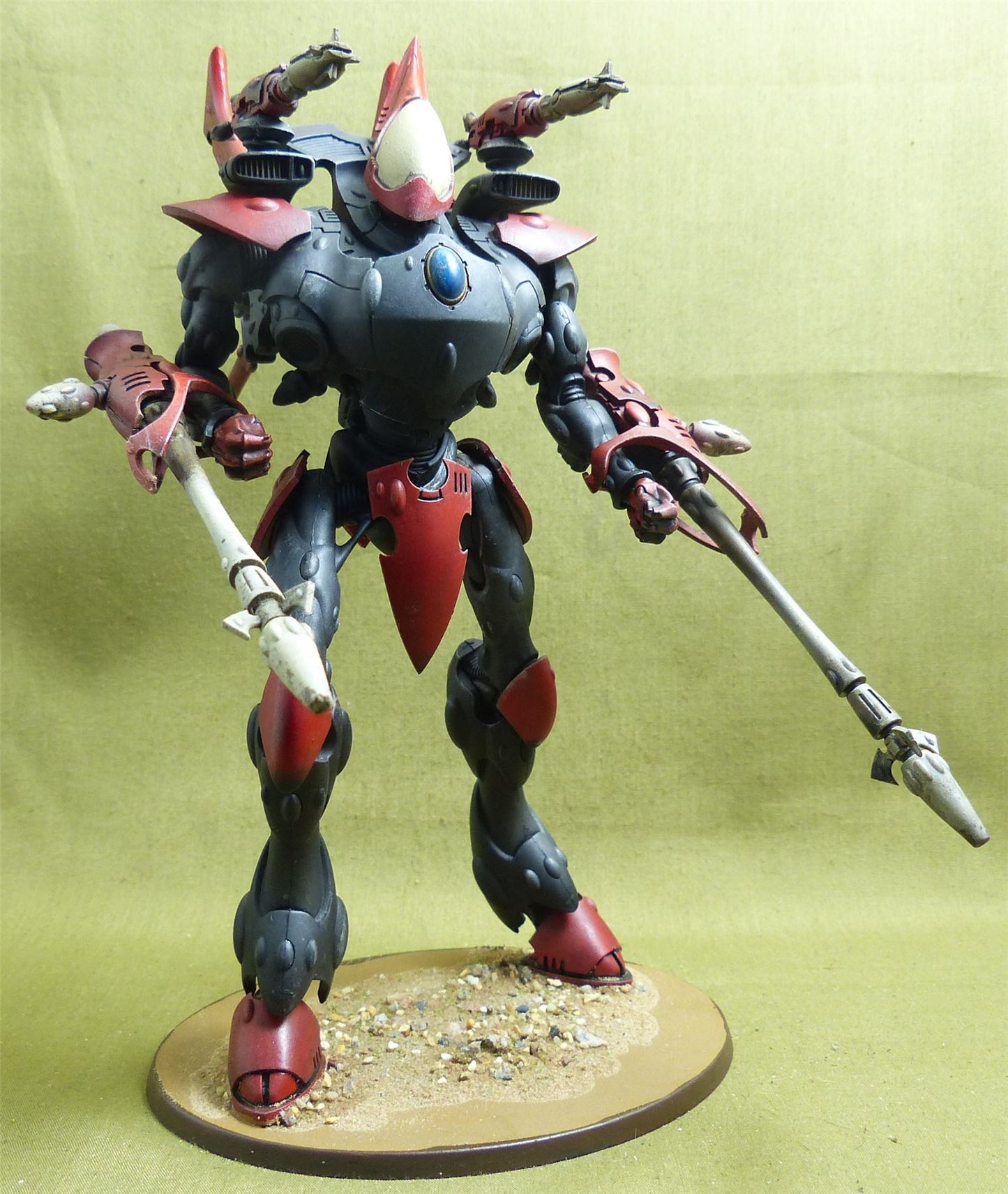 Wraithknight painted & magnetised - Aeldari - Warhammer 40K #32G