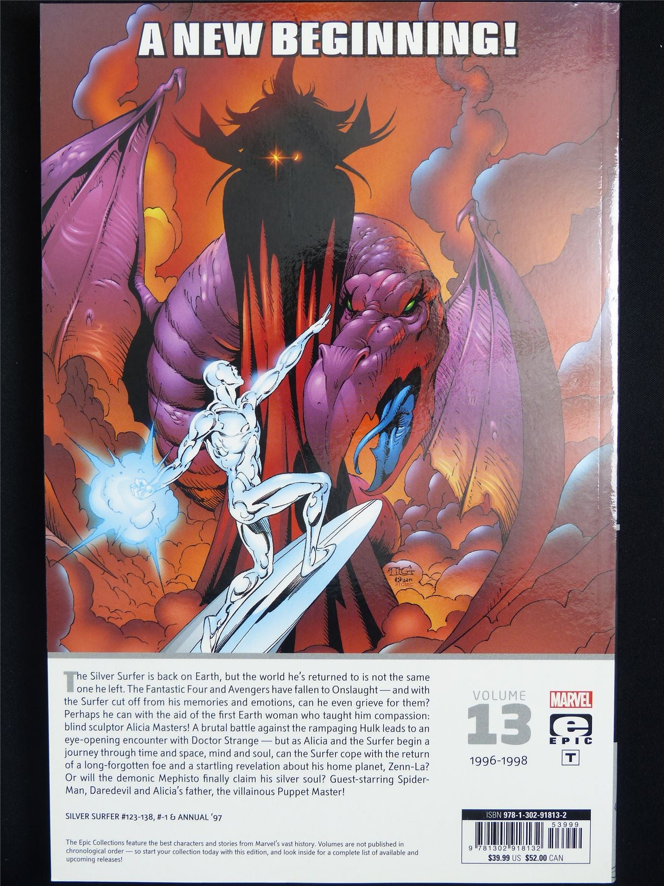 Silver Surfer: Inner Demons - Epic Collection Volume 13 - Marvel Graphic Softback #332