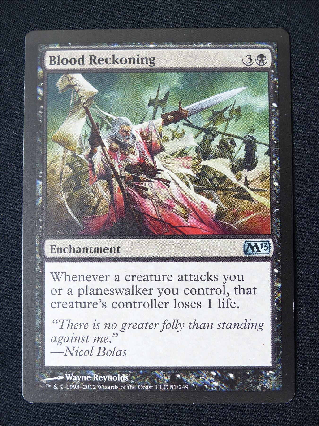 Blood Reckoning - M13 - Mtg Card #4JK