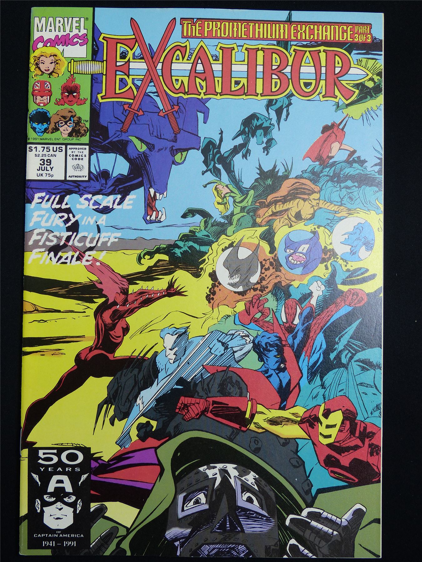 EXCALIBUR #39 Cvr A - Marvel Comic #3UE