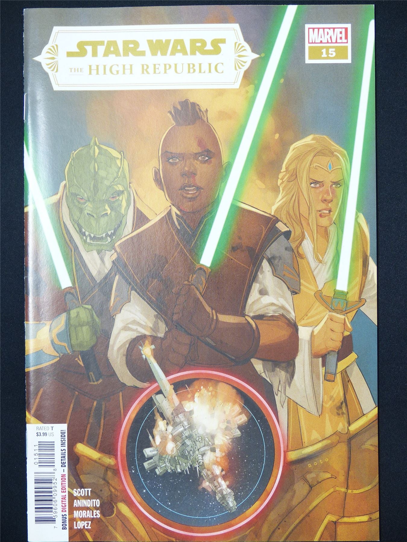 STAR Wars: The High Republic #15 - B&B Marvel Comic #7IP