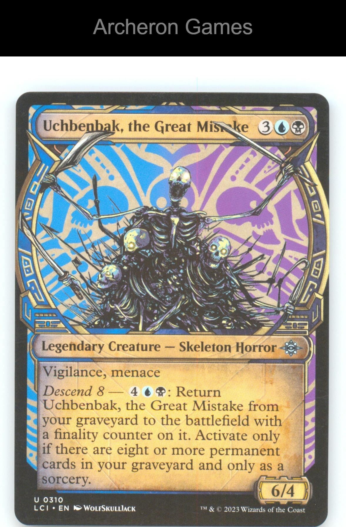 Uchbenbak, the Great Mistake LCI 310 MTG Card The Lost Caverns of Ixalan