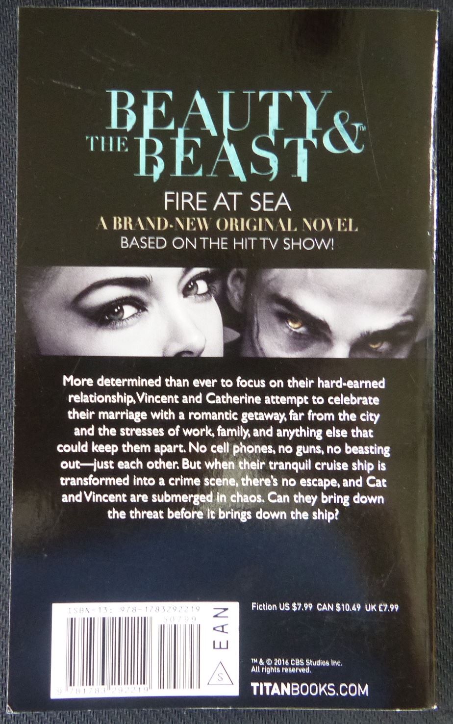 Beauty and the beast: Fire at sea - Titan Softback Novel #222