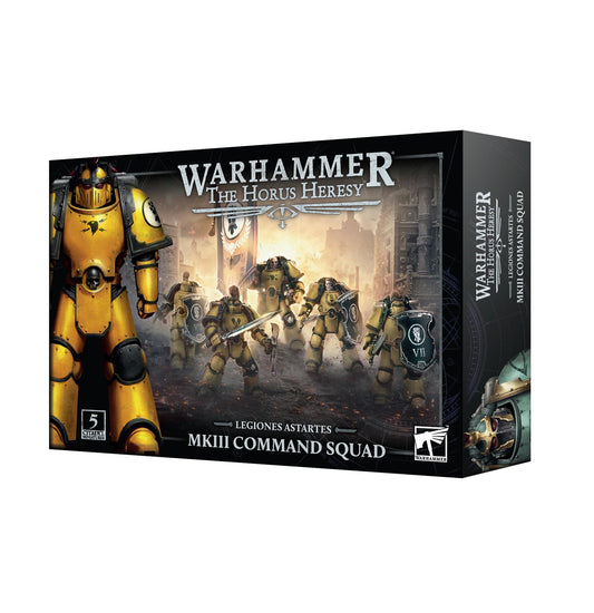 MKIII Command Squad - Legiones Astartes - Warhammer Horus Heresy - Available from 29/06/24