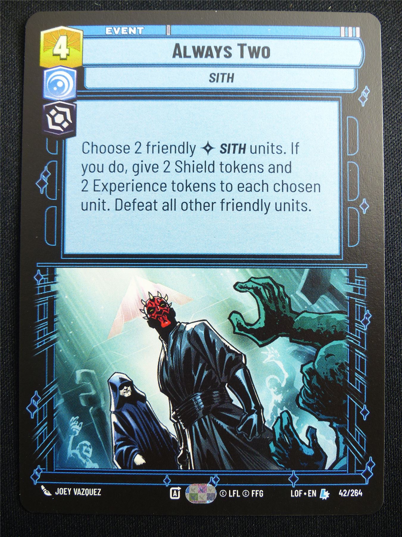 Always Two 42/264 - Star Wars Unlimited Card #4GN