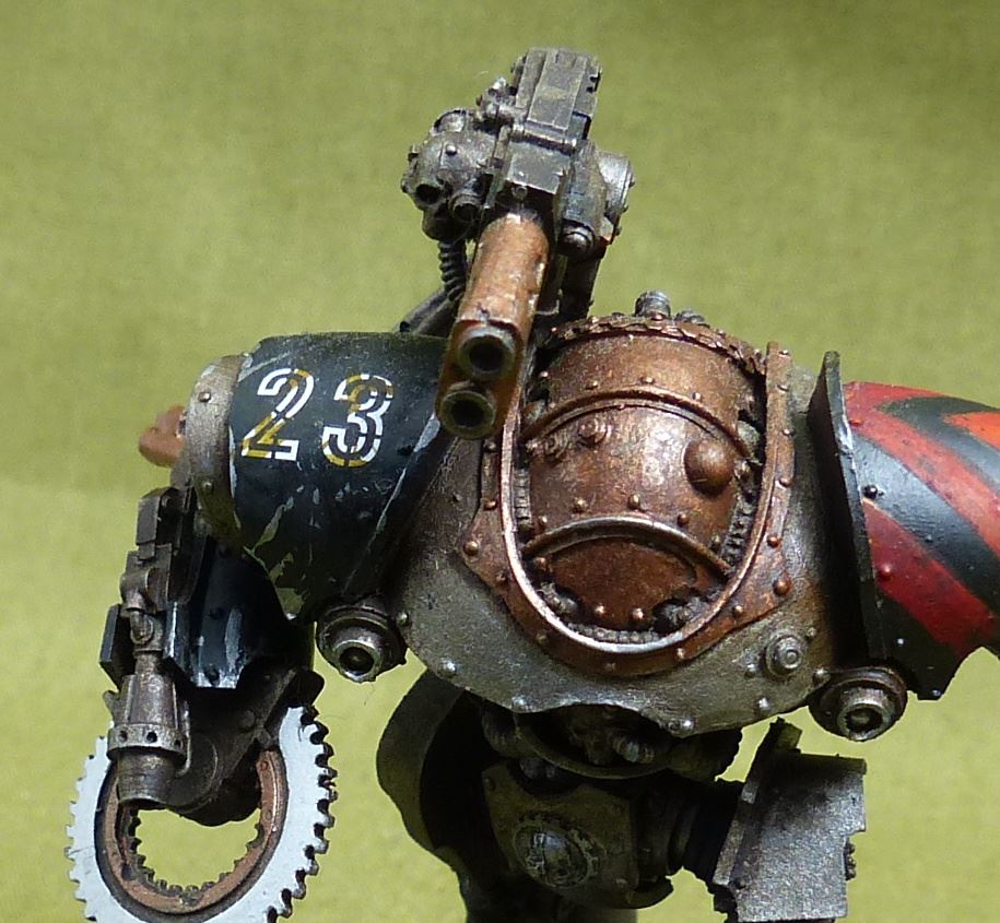 Castellax Battle-automata Maniple set of 1 painted - mechanicum - Warhammer Horus Heresy #2P9