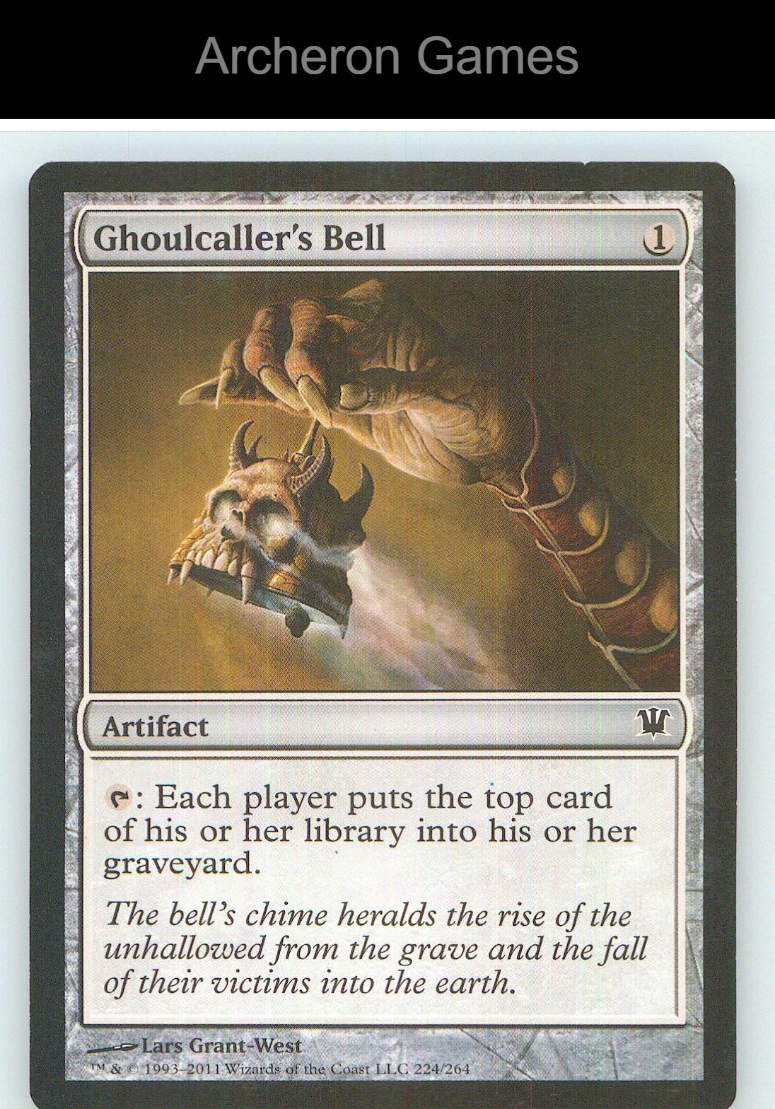 Ghoulcaller's Bell ISD 224 C MTG Card NM/EX+